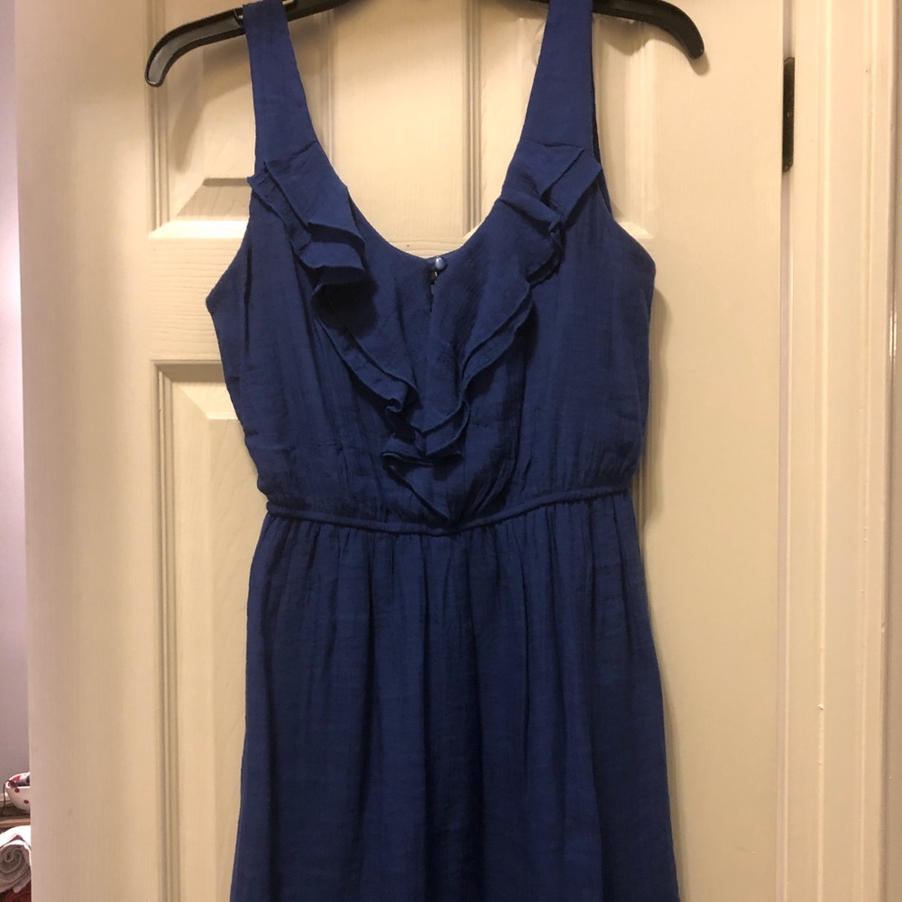 Blue dress